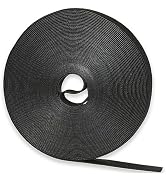 NBTORCH 50 ft x 1/2 inch Hook and Loop Roll, Reusable Fastening Cable Ties, Multi-Purpose Cable M...