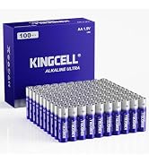 KINGCELL AA Batteries 100 Pack