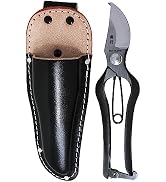 KAKURI Japanese Pruning Shears for Gardening Heavy Duty 8 Inch, Made in JAPAN, Professional Garde...