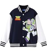 Disney Marvel Spider Man Bomber Jacket Toy Story Cars Mcqueen Varsity Cardigan Lightweight Coat S...