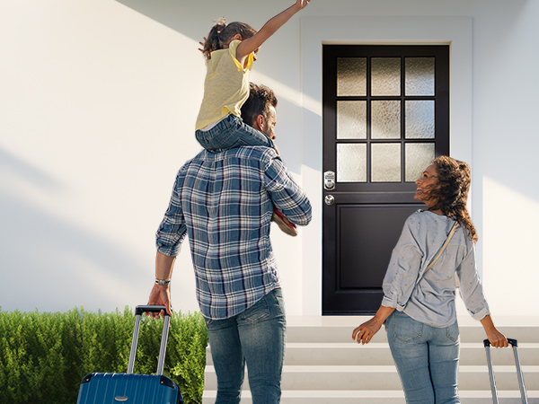 keyless entry door lock for front door