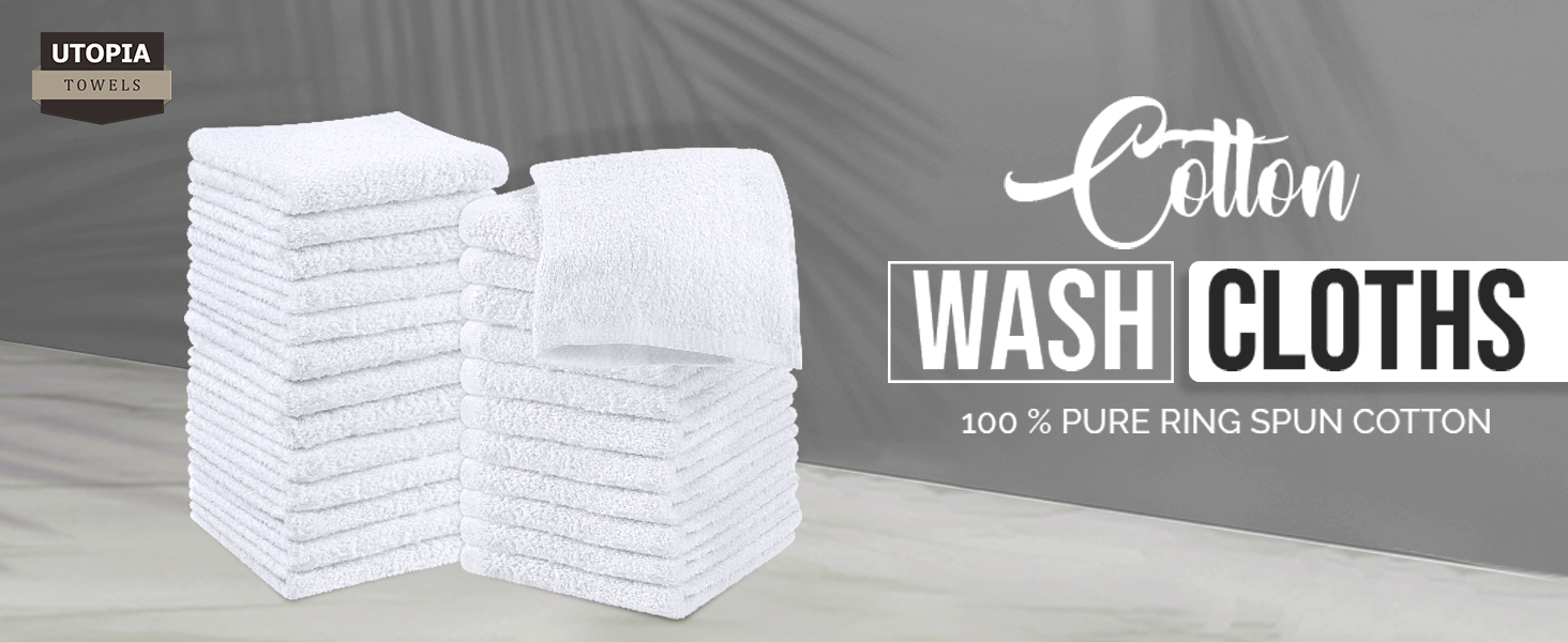 cotton washcloths white washcloths 24 pack washcloths face cloths white washcloth