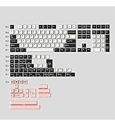 Double Shot Olivia Keycaps 169 Keys Cherry Profile Keycap with 7u 6.25u Spacebar Fit for 60% 65% ...