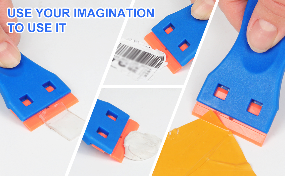 plastic razor scraper