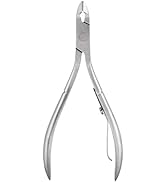 Trim Slant Tip Cuticle Trimmer - Professional Stainless Steel Cuticle Remover for Pedicure, Manic...