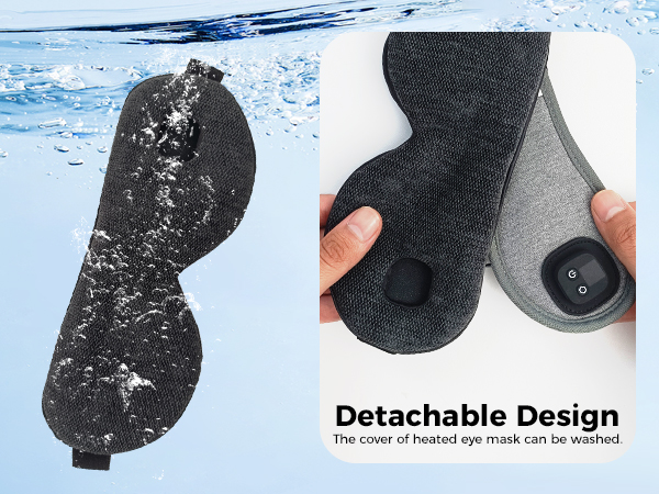 heated eye mask