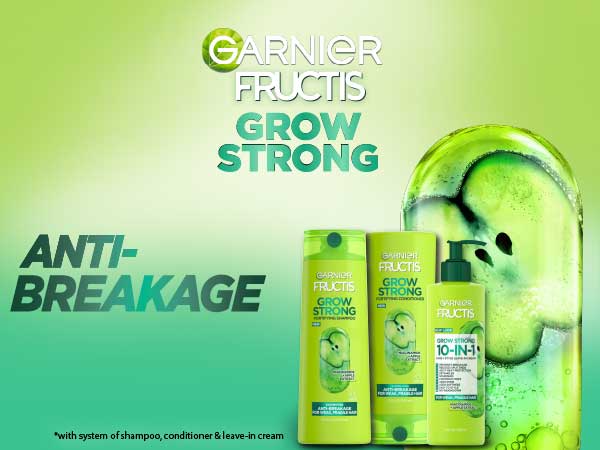 garnier fructis grow strong