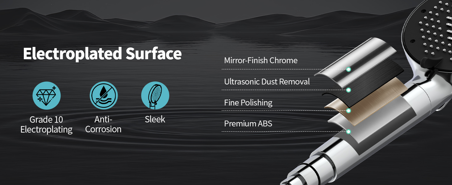 filtered shower head