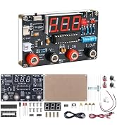 BANRIA DIY Digital Voltmeter & Ammeter Soldering Practice Kit, DC Voltage Current Meter with LED ...