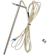 FCCUM RTD RTD Temperature Probe Sensor Grill, Replacement Parts for Traeger Digital Thermostat, T...