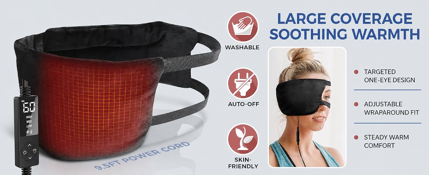 heated eye mask