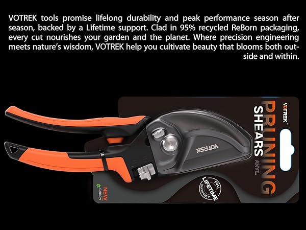 VOTREK Anvil Pruning Shears