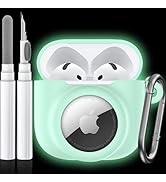 LDSXAY 2 in 1 Silicone Case Compatible with AirPod 4 and AirTag, Shockproof Protective Skin Cover...