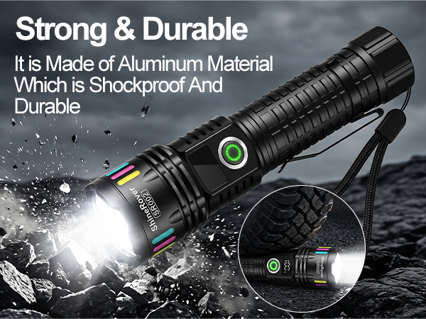 Shockproof Super Bright LED Flashlight