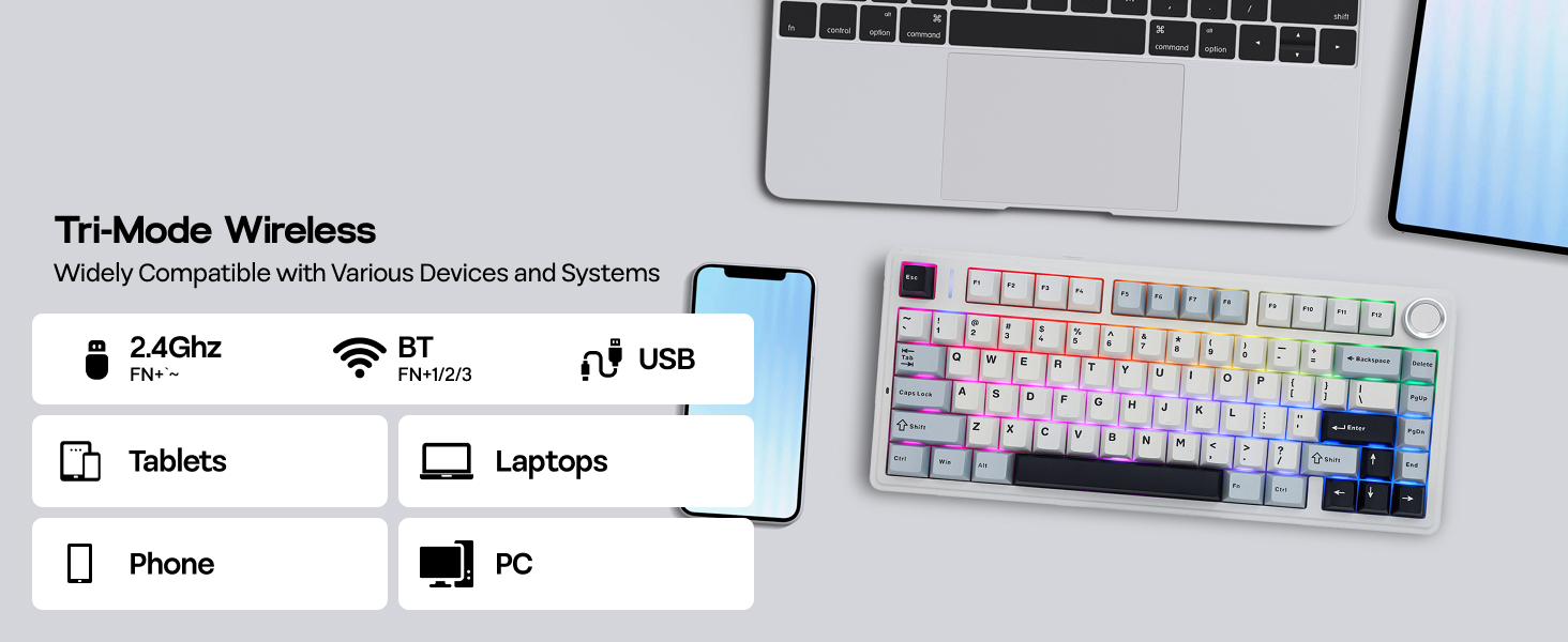 75% Wireless Gaming Keyboard