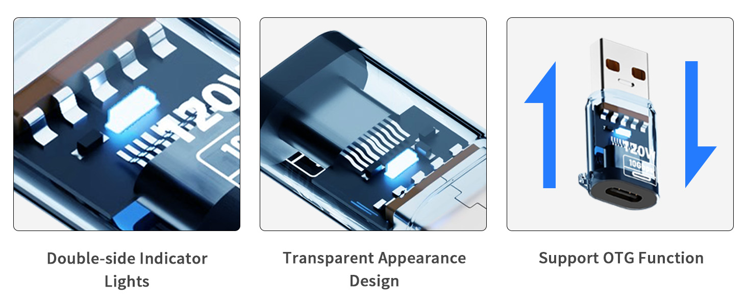 usb c female to usb male adapter
