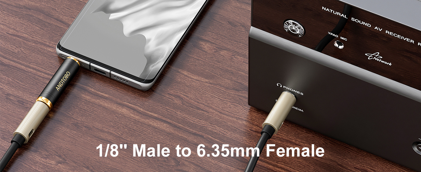 3.5 & 6.35 Headphone Adapter