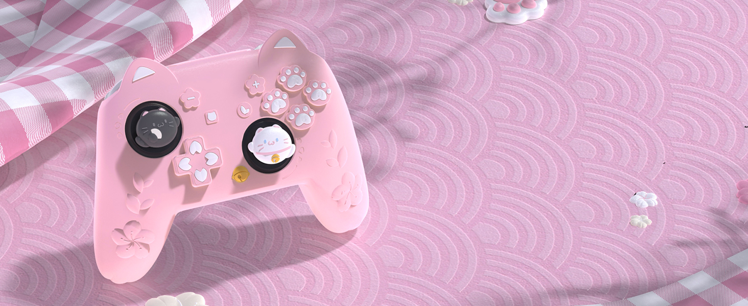 PlayVital for Nintendo Switch 2 Pro Controller Silicone Cover