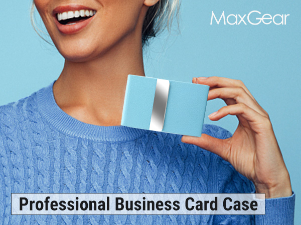 PU Leather Business Card Case