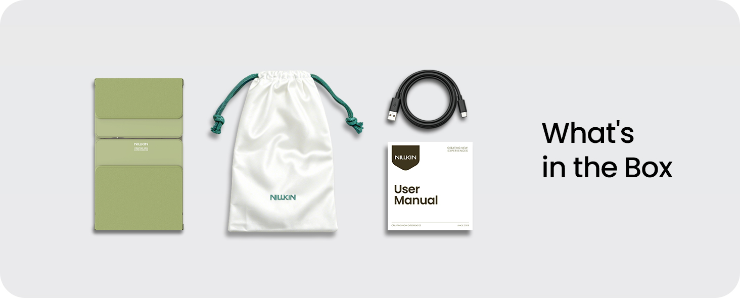 Comes with carrying bag USB charging cable and user manual ready out of the box
