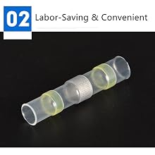 Kuject heat shrink wire connectors