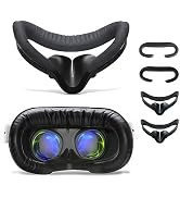 2 Pack Face Pad for Oculus Quest 2, Facial Interface & Face Cover Pad, Anti-fogging Sweatproof Fa...