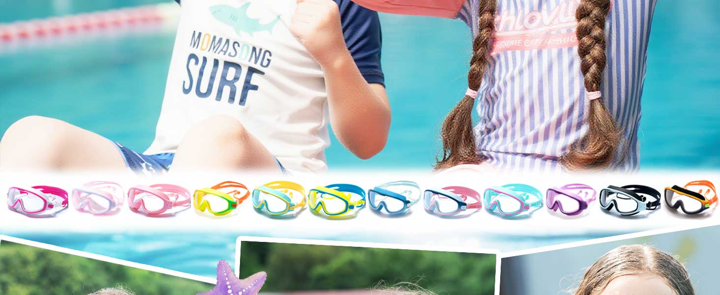 clear kids goggles