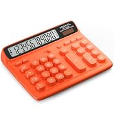 VEWINGL Desktop Calculator with Extra Large LCD Display, 12-Digit Dual Power Solar & Battery Calc...