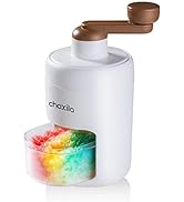 Choxila Shaved Ice Machine Snow Cone Machine - Portable Crusher with Free Cube Trays - BPA Free