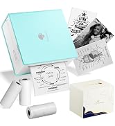 Phomemo Mini Sticker Printer, Mini Printer Sticker Maker Machine M02, Print Pods Pocket Machine f...
