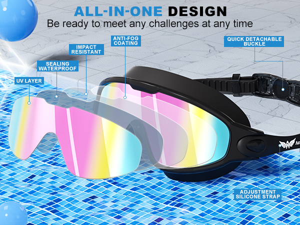 swim goggles adult