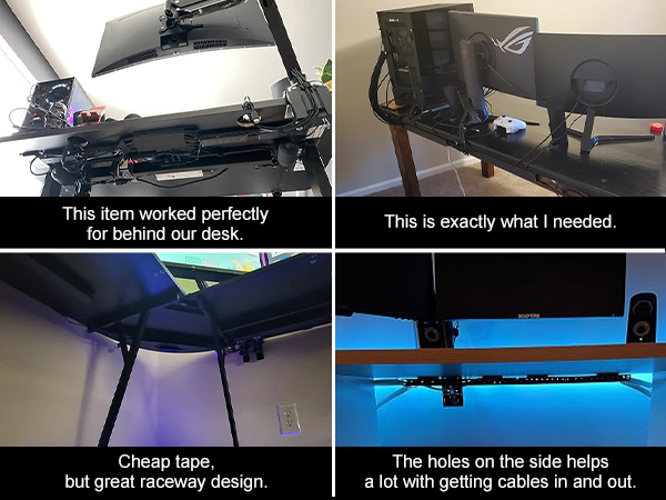 Cable Raceway Wire Covers Under Desk Cable Management