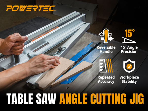 taper jig table saw straight line ripping furniture making chair legs woodworking accessory 71395