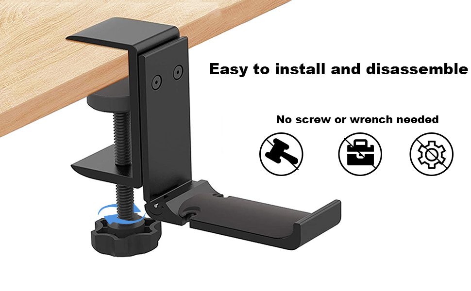 headphone desk hook