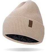 Winter Beanie for Men Women Fleece Lined Beanies Hats Soft Warm Winter Hat Thick Knit Hat for Dai...