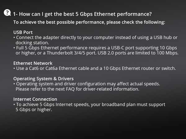 Optimize Your 5Gbps Ethernet Performance with Proper USB-C Port Cable and Network Setup