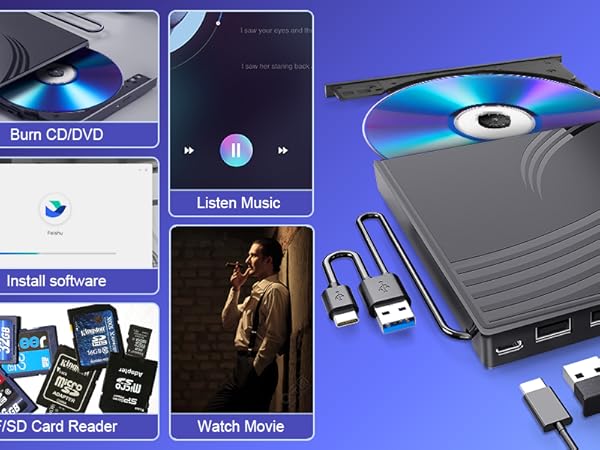 External CD/DVD Burner