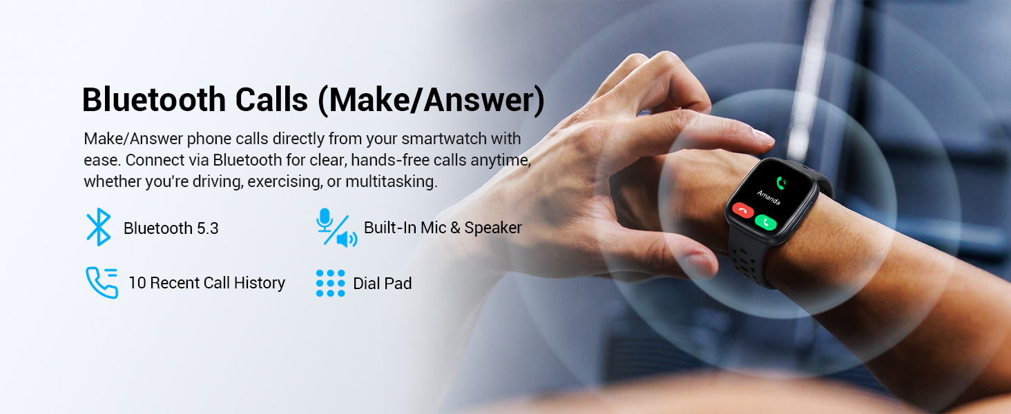 smart watch for women bluetooth calls