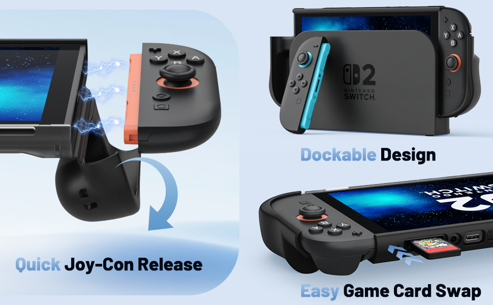 switch 2 cover grip case switch 2 protective case switch 2 shell protector dockable switch 2 grip