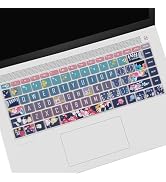 Sanfulin Keyboard Cover for HP 14" Laptop/HP Pavilion x360 14M-BA/CD 14M-DH 14-BF 14-cm 14-CF 14-...