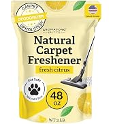 Aromasong Carpet Deodorizer - 100% Natural Carpet Freshener Powder - Safe For Pets - Carpet Powde...