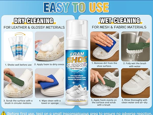 white sneaker cleaner