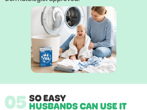 Wash'd Laundry Detergent Sheets 6