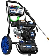 TOOLCY Gas Pressure Washer 3200 PSI & 2.6 GPM, High Performance Enigne, Includes Swivel Spray Gun...