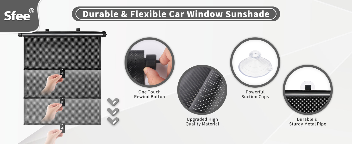 Car Window Shade for Side Windows