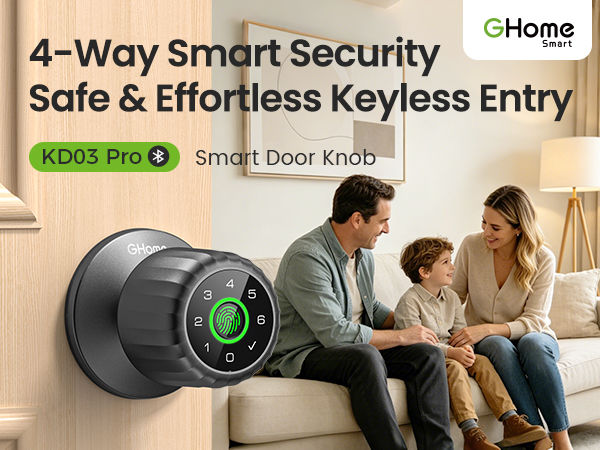 door knob fingerprint