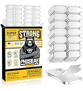 PHIXBEAR Large-Pro Mounting Putty No Residue with Pull Tab, Double Sided Tape Glue Adhesive Dots ...