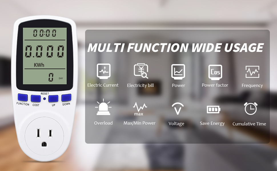 Electricity usage monitor