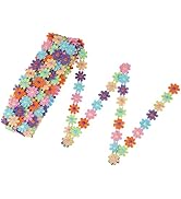 BEEFLYING Colorful Daisy Flower Lace Ribbon Trim Embroidery for Sewing DIY Crafts Home Decoration...