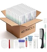 Travel Size Toiletries Kits Disposable Toiletry Set in Bulk, Portable Trial Size Personal Hygiene...